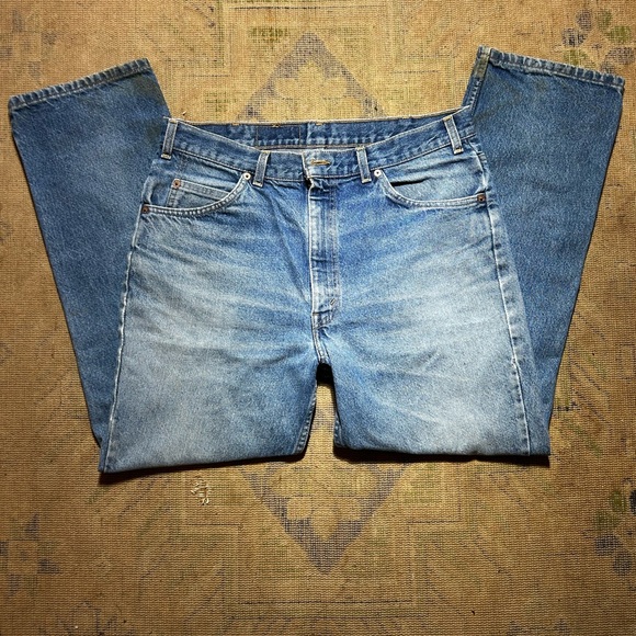 80s orange tag Levi’s (top left) - Picture 2 of 5